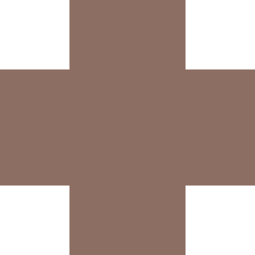 Крест коричневый в PNG, SVG