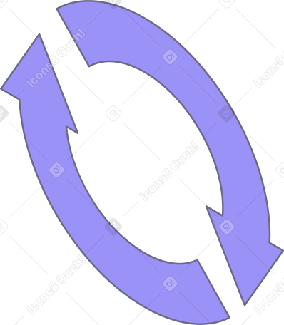 flèche circulaire PNG, SVG