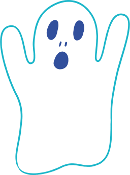 かわいい幽霊 のpngとsvgでのイラスト イメージ
