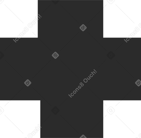 black cross Illustration in PNG, SVG