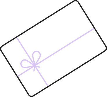 Geschenkbox mit dünner schleife PNG, SVG
