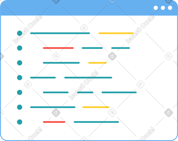 Window with code PNG, SVG