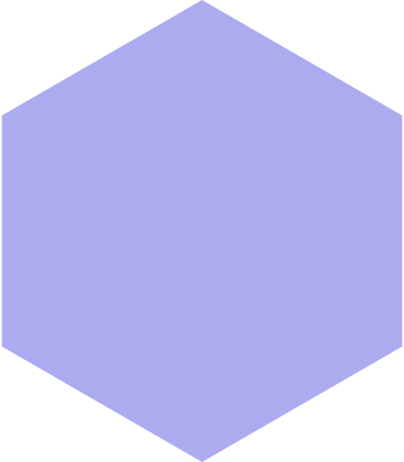 Purple hexagon PNG, SVG