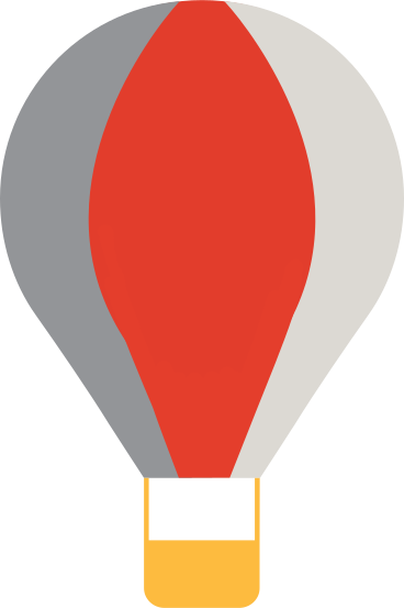 hot air balloon PNG, SVG