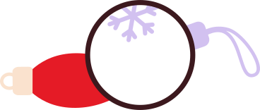 christmas ornaments PNG, SVG