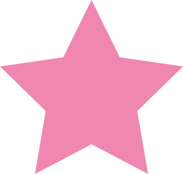 Pink star PNG, SVG