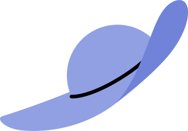 lady's hat PNG, SVG