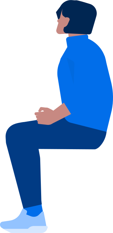 mann sitzt seitenansicht PNG, SVG