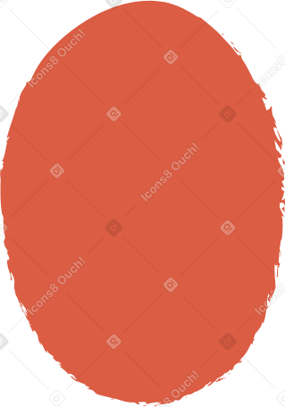 red ellipse Illustration in PNG, SVG