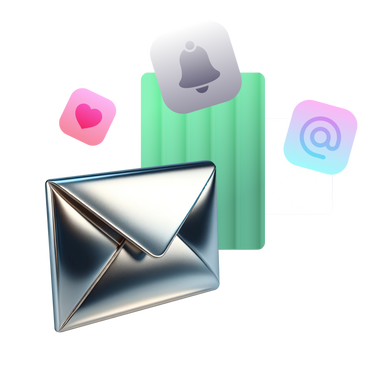 Email marketing com mensagem comercial PNG, SVG
