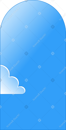 fondo con una nube PNG, SVG