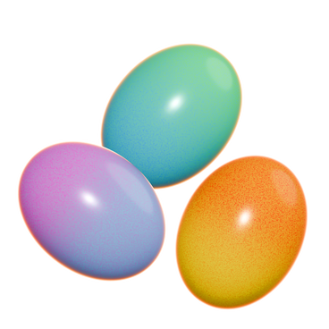 Easter eggs PNG, SVG