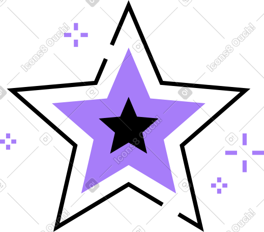 星 PNG, SVG