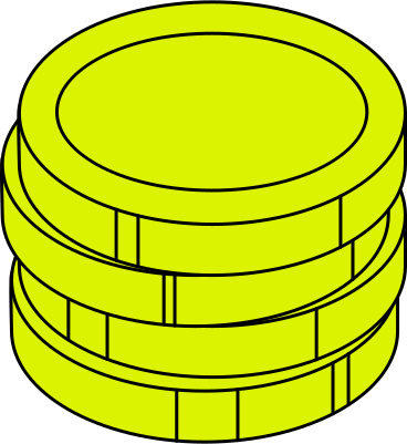 stapel von münzen PNG, SVG