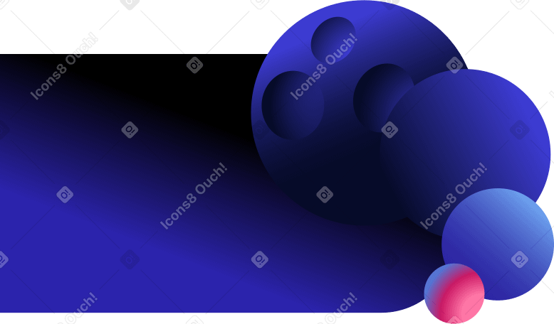 background with planets PNG, SVG
