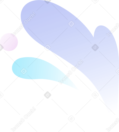 декоративные летающие капли в PNG, SVG