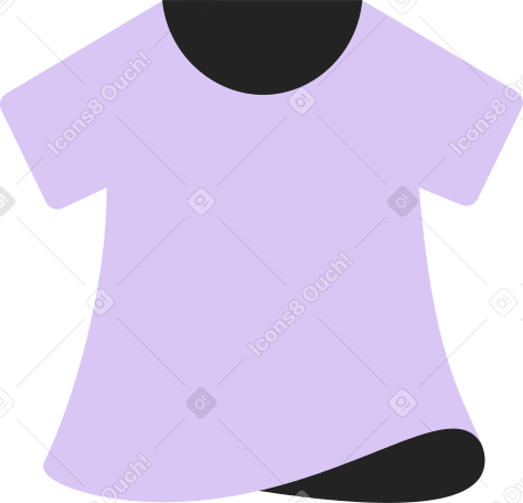 Camiseta túnica PNG, SVG