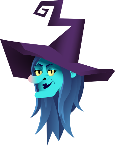 witch avatar PNG, SVG