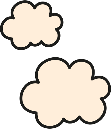Joyeux noël nuages PNG, SVG