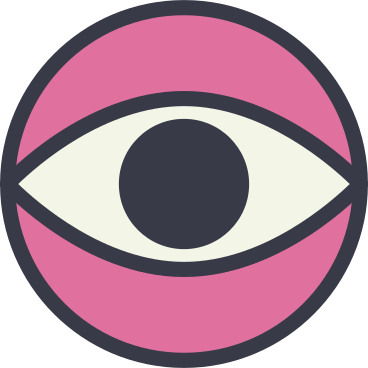 pink eye PNG, SVG