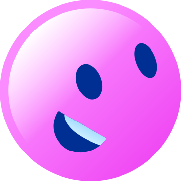 Emoji froh und aufblickend PNG, SVG
