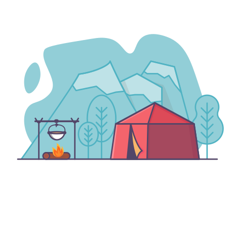 Camping PNG, SVG