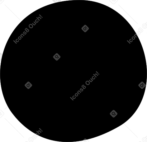 sfondo cerchio nero PNG, SVG