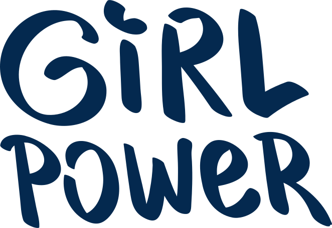 girl power Illustration in PNG, SVG