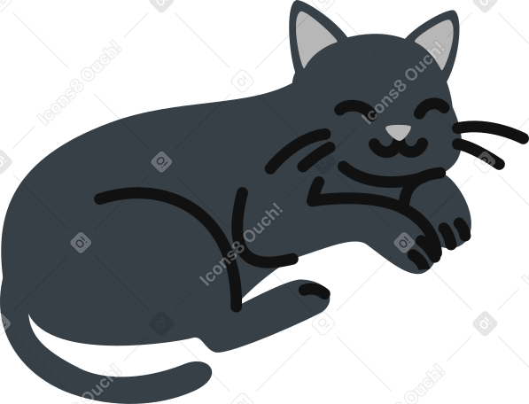 кошка в PNG, SVG