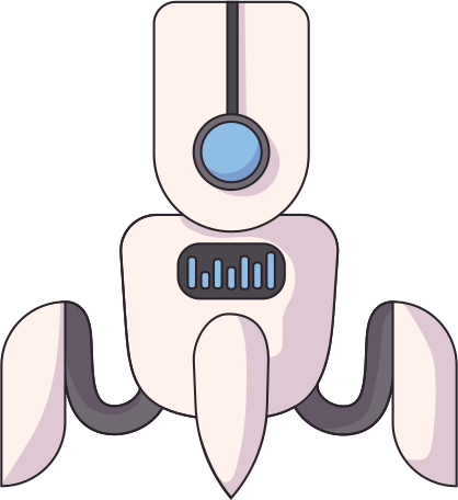 robot-spider Illustration in PNG, SVG