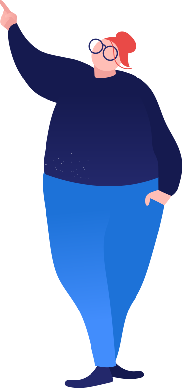 fat woman showing PNG, SVG