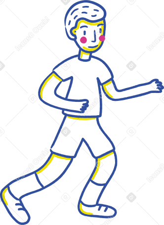 boy Illustration in PNG, SVG