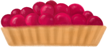Berry pie PNG, SVG