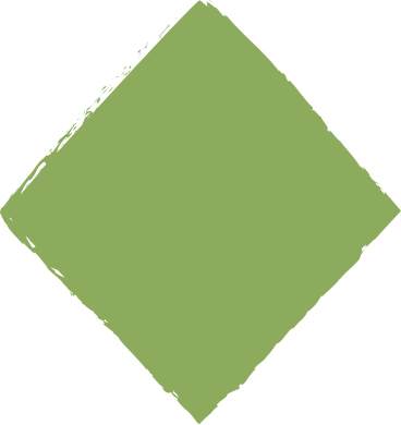 Dark green rhombus PNG、SVG
