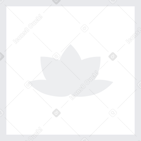 picture with image of lotus Illustration in PNG, SVG