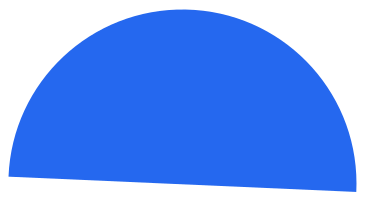 セミサークルブルー PNG、SVG