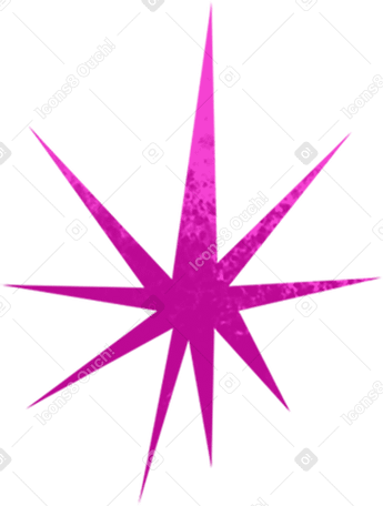 pink textured star Illustration in PNG, SVG