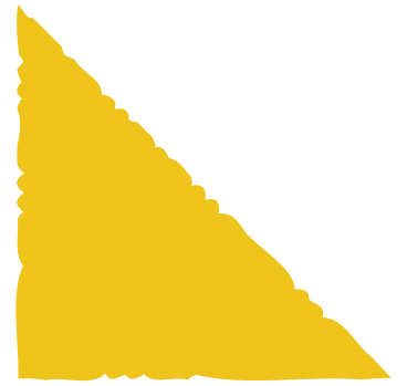 Yellow triangle PNG、SVG