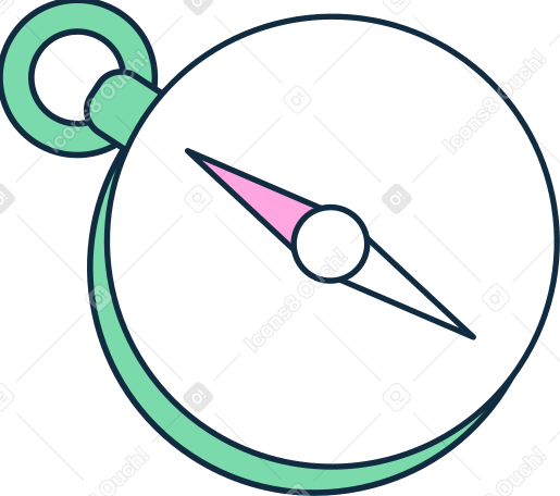 compass Illustration in PNG, SVG