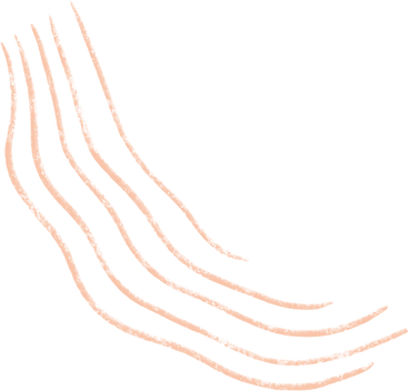 Lignes ondulées roses PNG, SVG