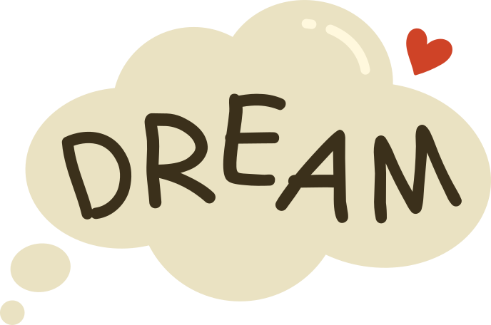 Dream のpngとsvgでのイラスト