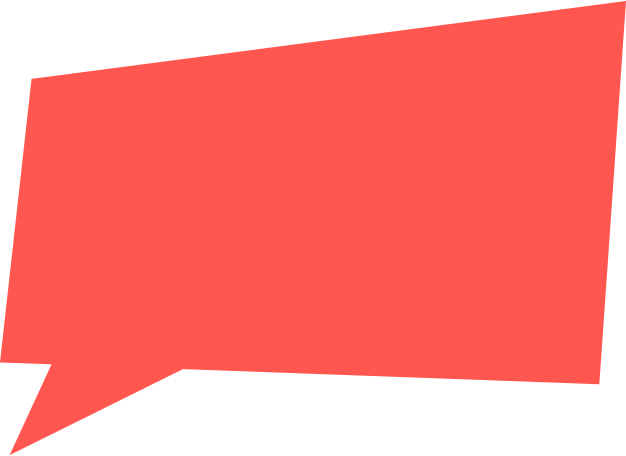 Illustration bulle 1 rouge aux formats PNG, SVG