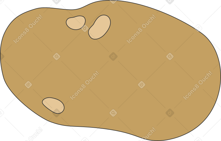 картошка в PNG, SVG