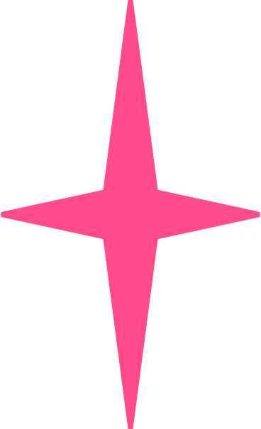 Розовая звезда в PNG, SVG