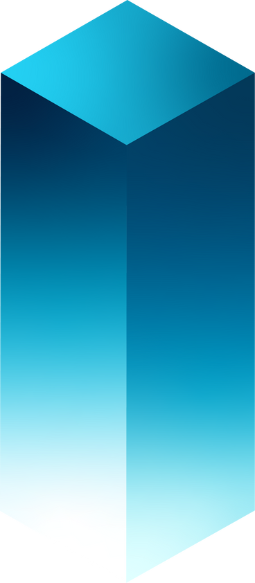 gradient parallelepiped PNG, SVG