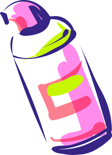 Бутылка очищающей пенки для лица в PNG, SVG