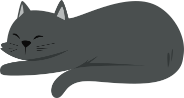 Katze schläft PNG, SVG