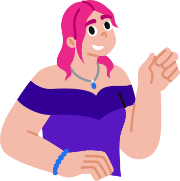 young woman holding something PNG, SVG