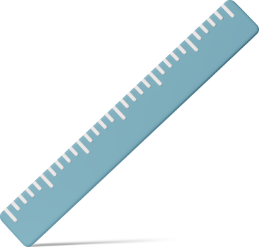 blue ruler PNG, SVG