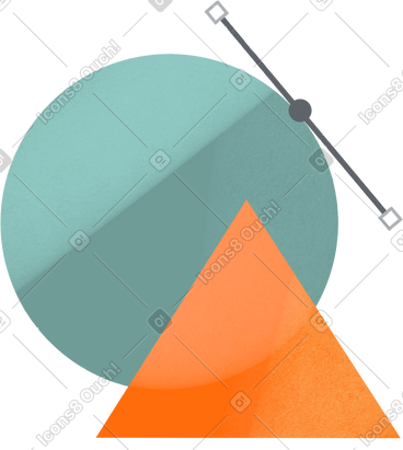 Vector geometric shapes PNG, SVG